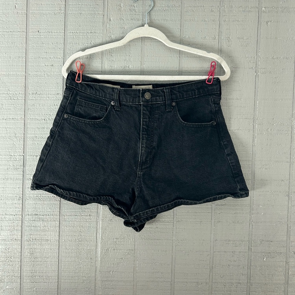Thread & Supply Black Jean Shorts